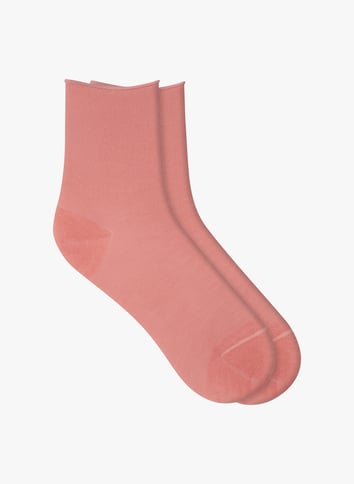 Sokken met fluweeleffect | katoenblend BLEUFORET Roze